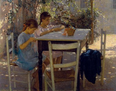 Junge Näherinnen von Elin Danielson Gambogi
